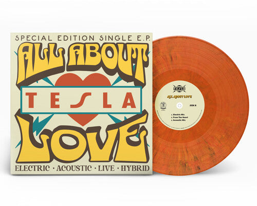 Tesla – All About Love EP (Orange Vinyl)