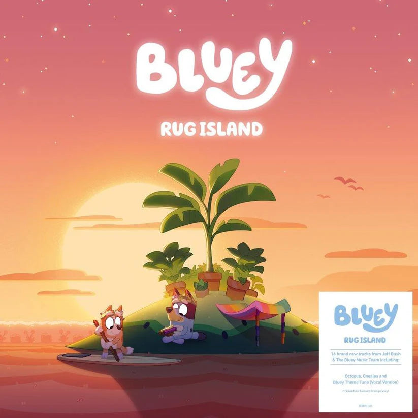 Bluey- Rug Island (Sunset Orange Vinyl)