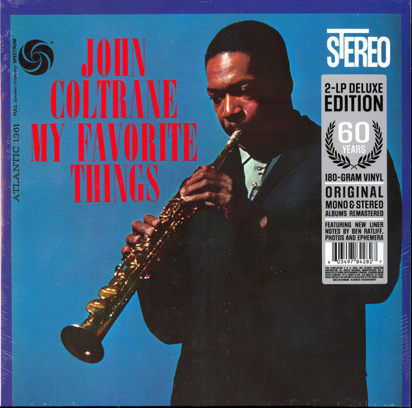 John Coltrane – My Favorite Things (1961 Classic Modal Jazz • 60th Anniversary Deluxe Reissue, 180 g Vinyl)