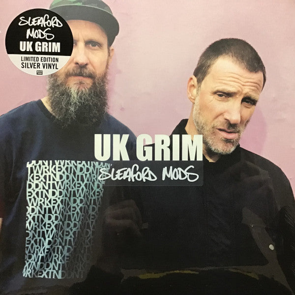 Sleaford Mods – UK GRIM (2023) – Limited Edition Silver Vinyl LP