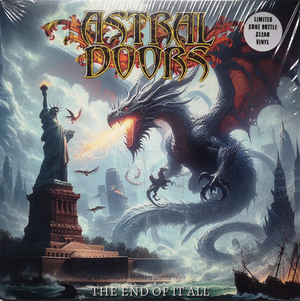Astral Doors – The End Of It All (2024 Coke Bottle Clear Limited Edition LP)