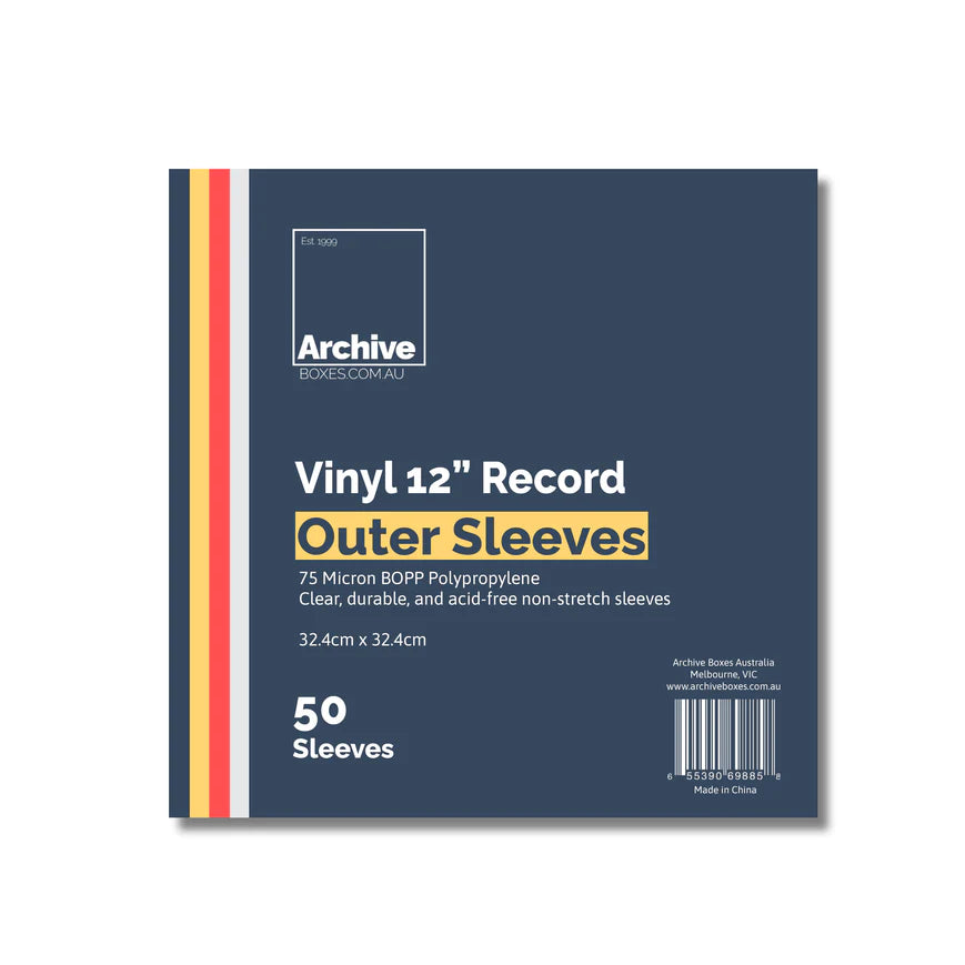 Vinyl 12" Outer Sleeves (50pk)