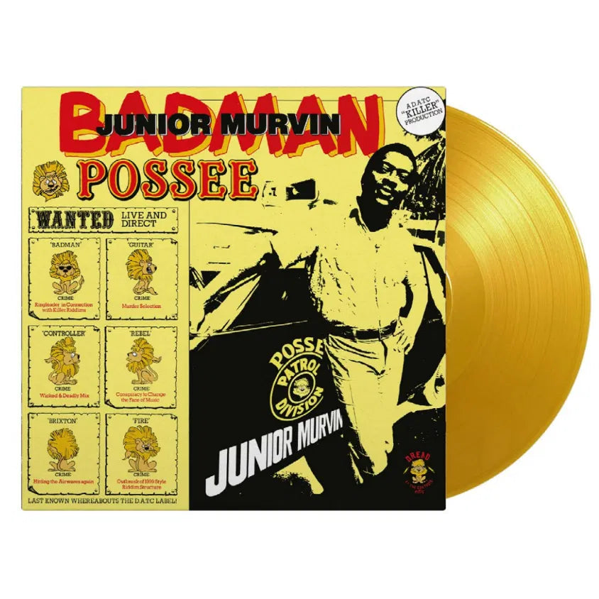 Junior Murvin- Bad Man Posse (Yellow Vinyl)