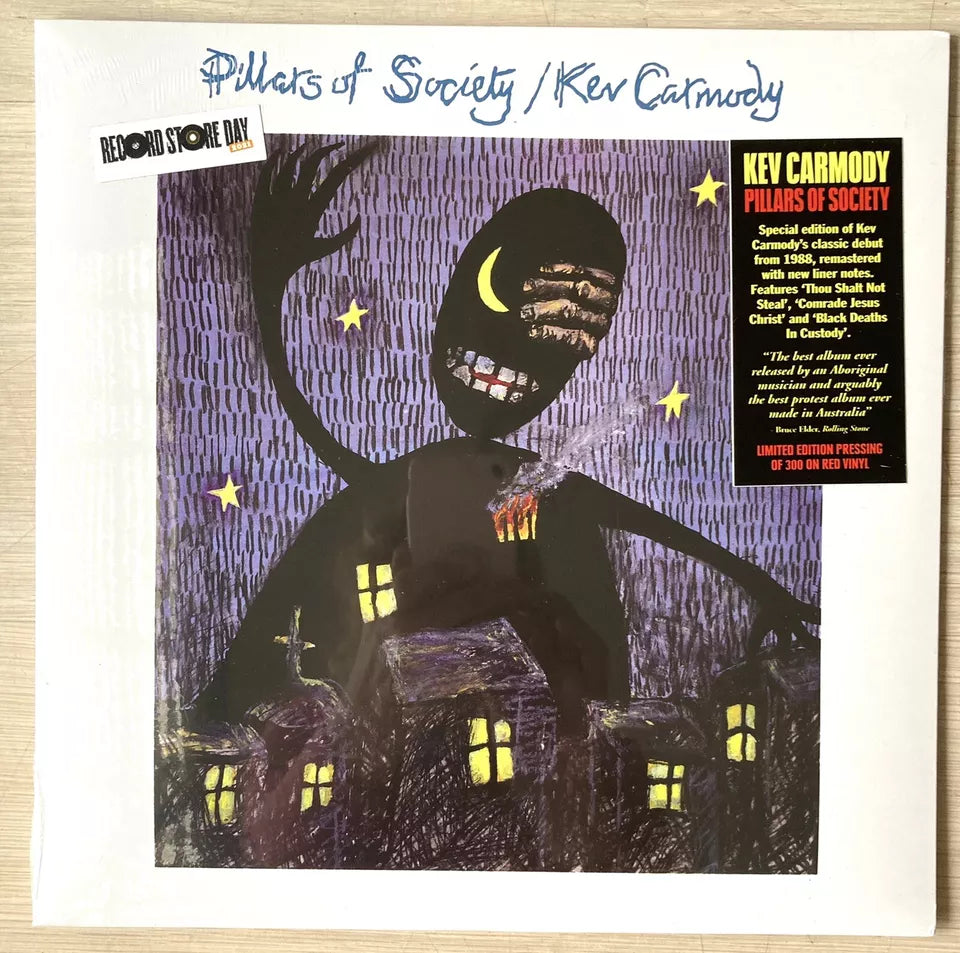 Kev Carmody- Pillars of Society (LTD Red vinyl LP)