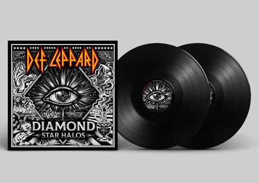 Def Leppard- Diamond StaDef Leppard – Diamond Star Halos (2022 Studio Album • 2×LP Deluxe / Black Vinyl Edition)r Halos