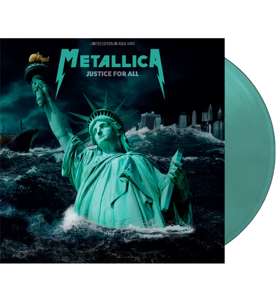 Metallica- Justice for All (Aqua vinyl)