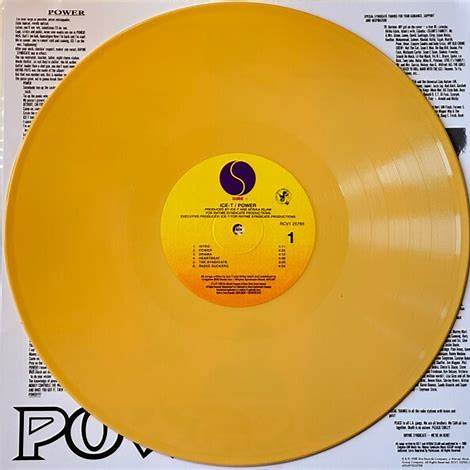 Ice T- Power (35th Anniversary Edition Gold Ice Vinyl)