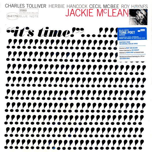 Jackie McLean – It's Time!