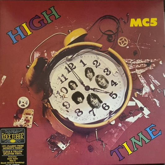 MC5 – High Time (LTD Clear & Yellow splatter LP)