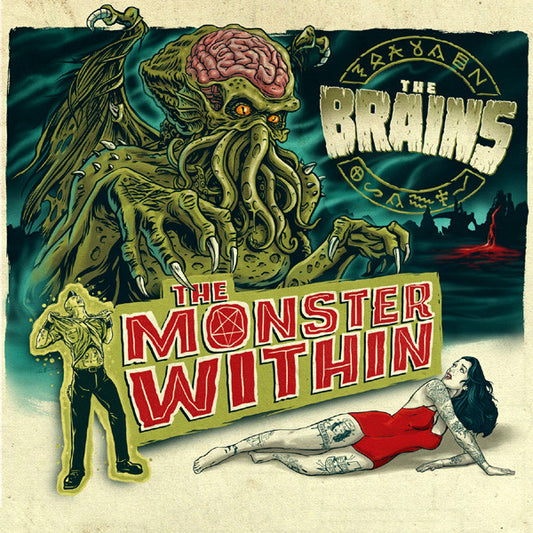 The Brains - Monster Within (LTD Red Vinyl)