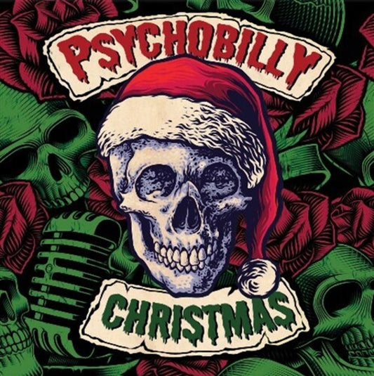 PyschoBilly Christmas- Various (Red Vinyl)